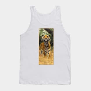 Tiger on the Watch by Wilhelm Kuhnert Tank Top